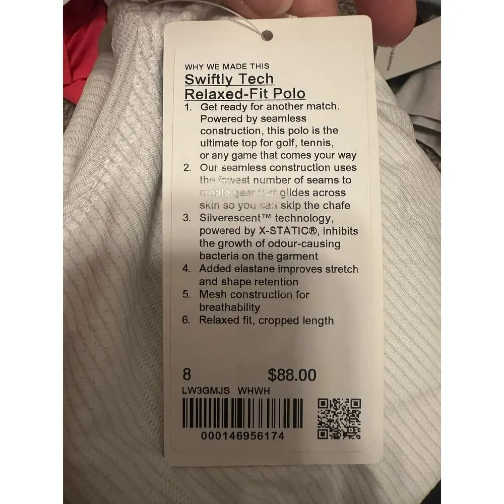 Lululemon Swiftly Tech Relaxed Fit polo shirt 10 - Picture 3 of 3